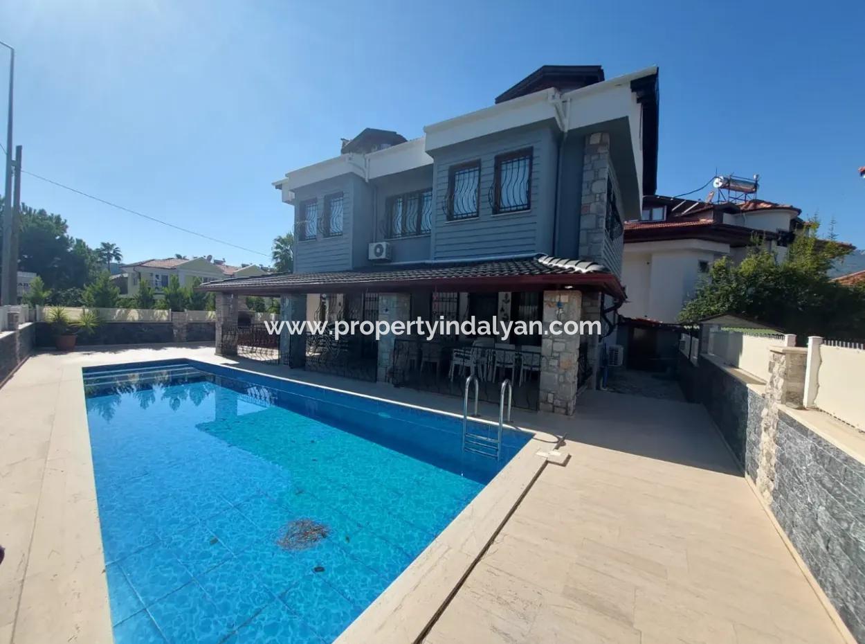 5 1 Triplex Villa For Sale In Dalyan Center