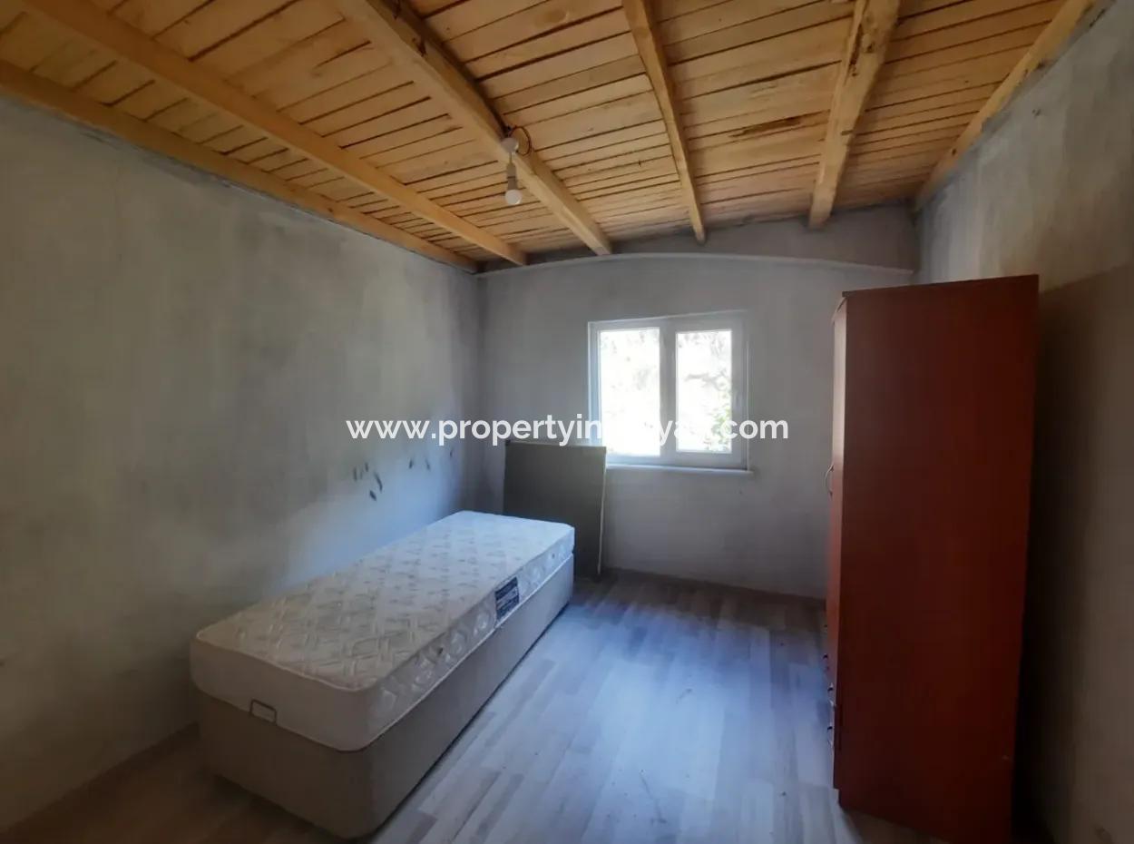 2 1 Houses And 200 M2 Barn On 5 000 M2 Detached Land In Çameli Kızılyaka For Sale