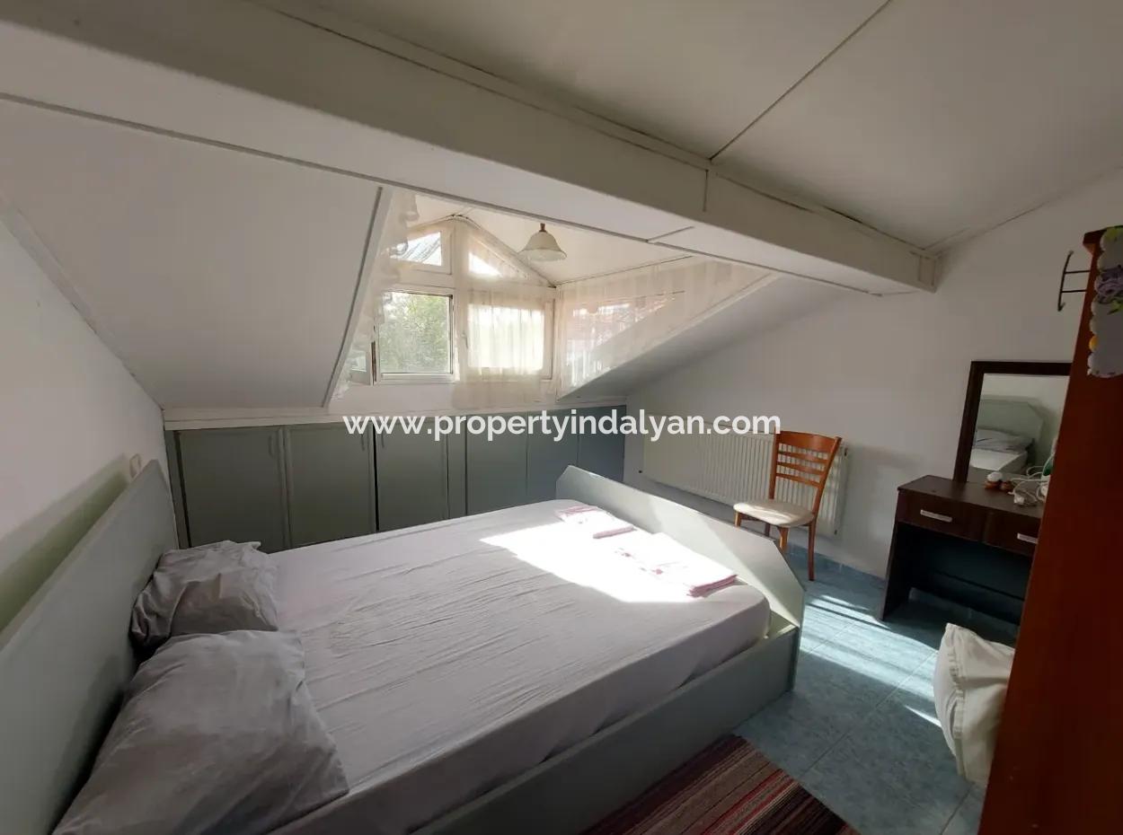 Furnished 2 1, 70M2, Penthouse Apartment For Rent In The Center Of Dalyan, Muğla