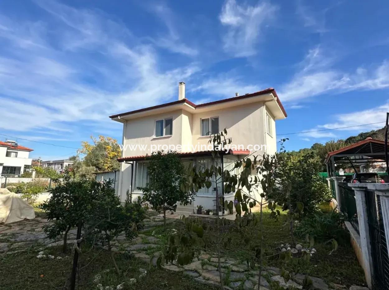 130 M2 Villa For Sale In 417 M2 Plot In Ortaca Mergenli