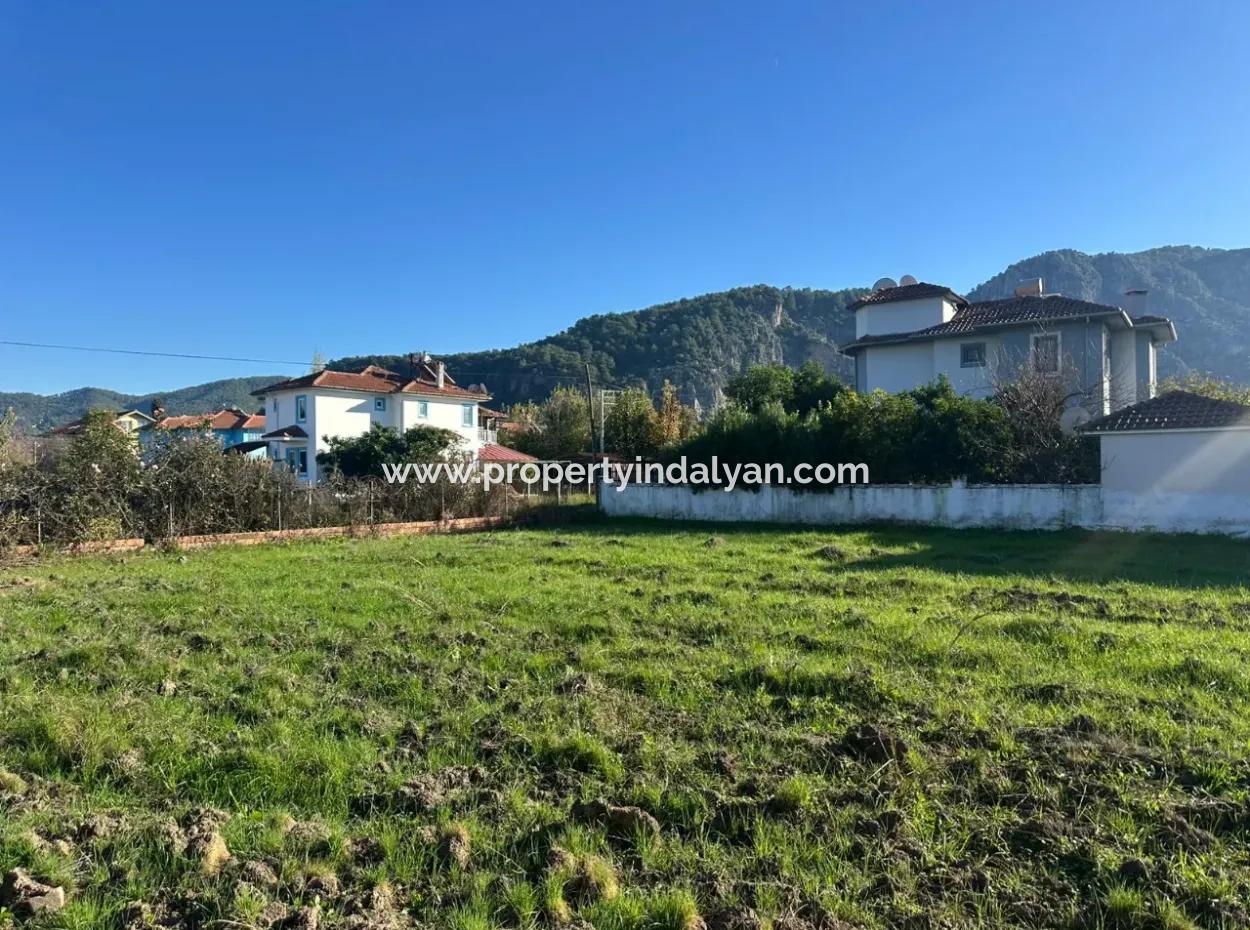 500 M2 Land For Sale In Dalyan Okçular