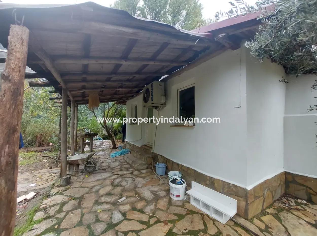 Muğla Ortaca Okçularda Unfurnished For Rent 2 1 Garden Village House