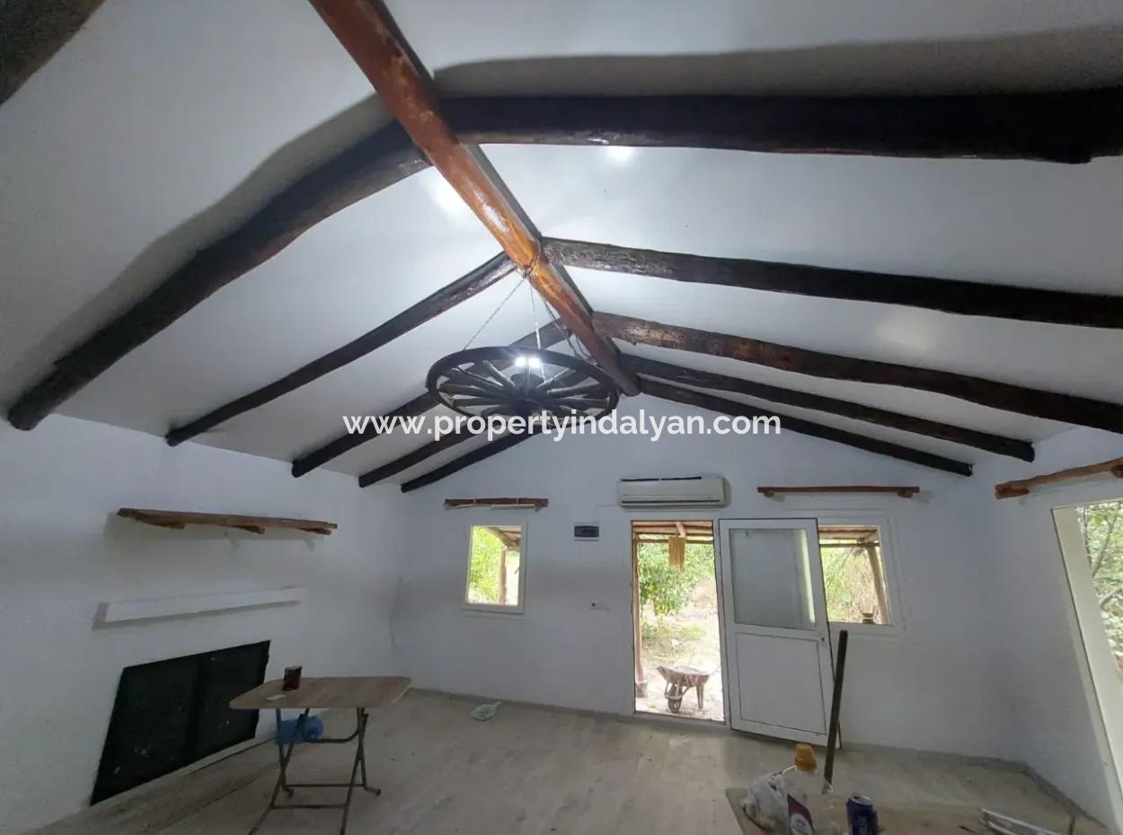 Muğla Ortaca Okçularda Unfurnished For Rent 2 1 Garden Village House