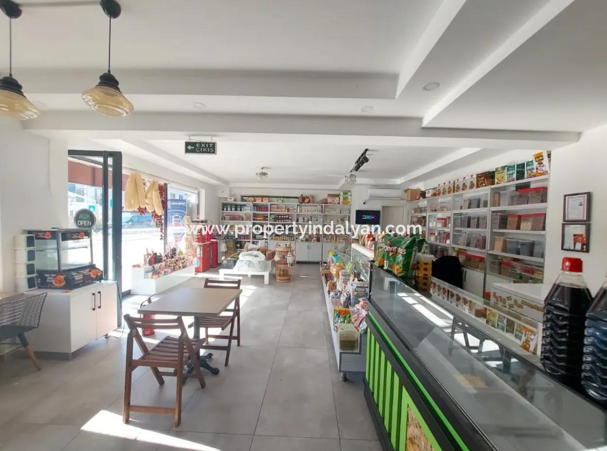 200 M2 Cookie And Herbalist Shop In Muğla Dalyan Center For Sublease