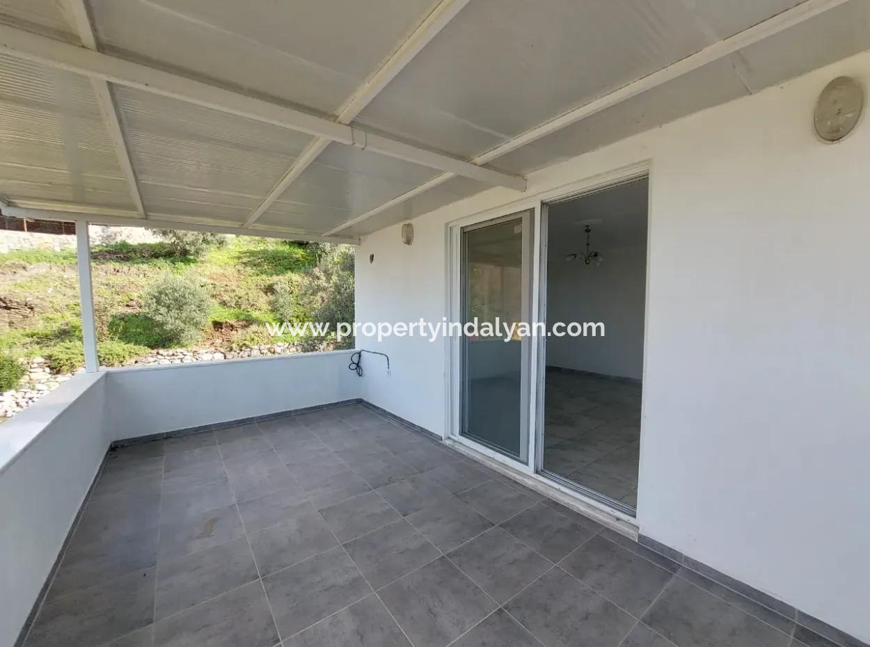 2 Detached Flats With Sea View In Gökbel, Muğla Dalyan For Rent