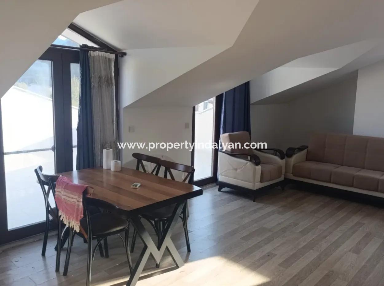 Ortaca Dalyanda Swimming Pool 80 M2, 2 1 Furnished Flat For Rent