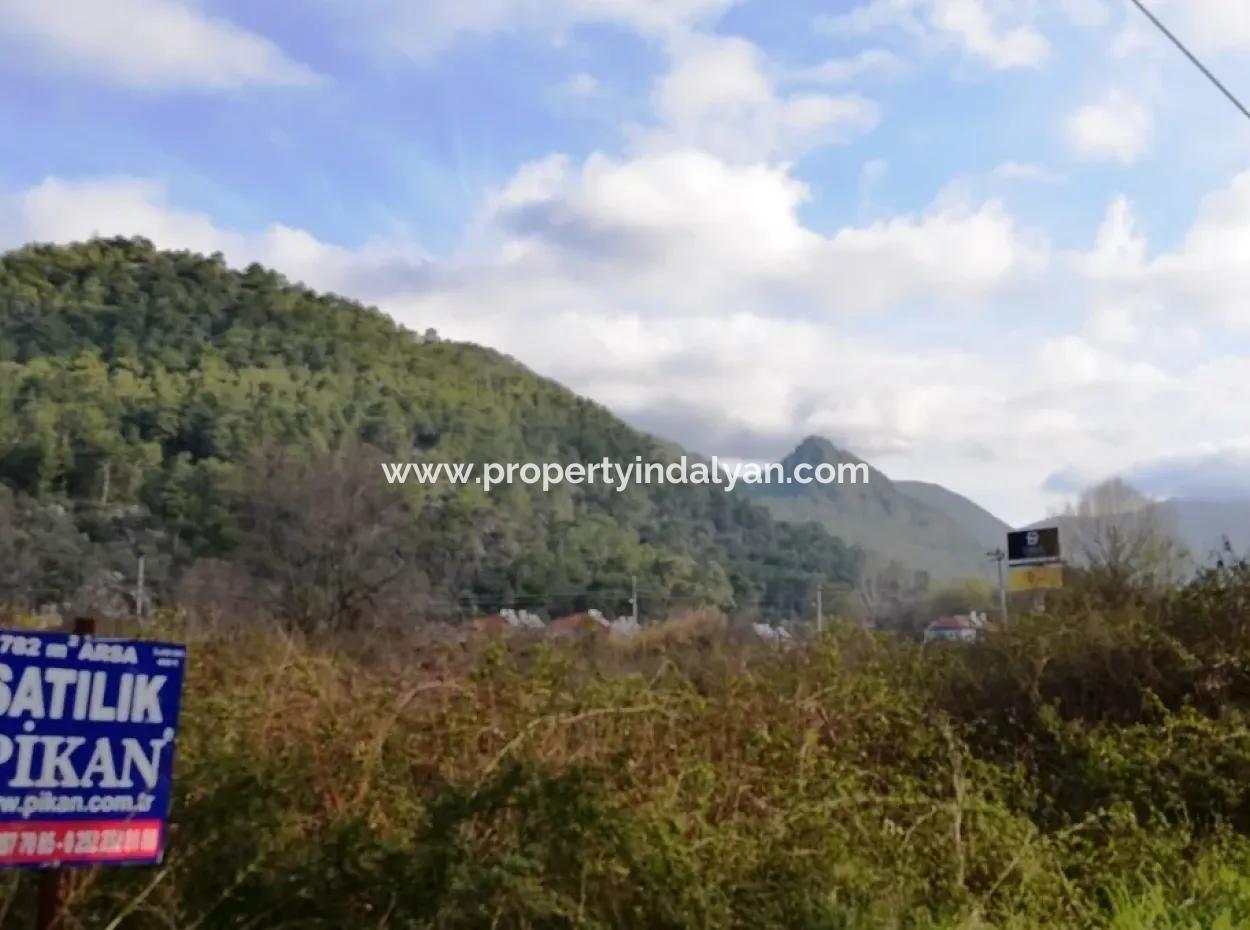 Plot For Sale In Gocek Near The Beach, With A Project Inlice