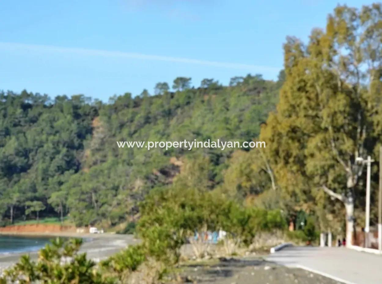 Plot For Sale In Gocek Near The Beach, With A Project Inlice