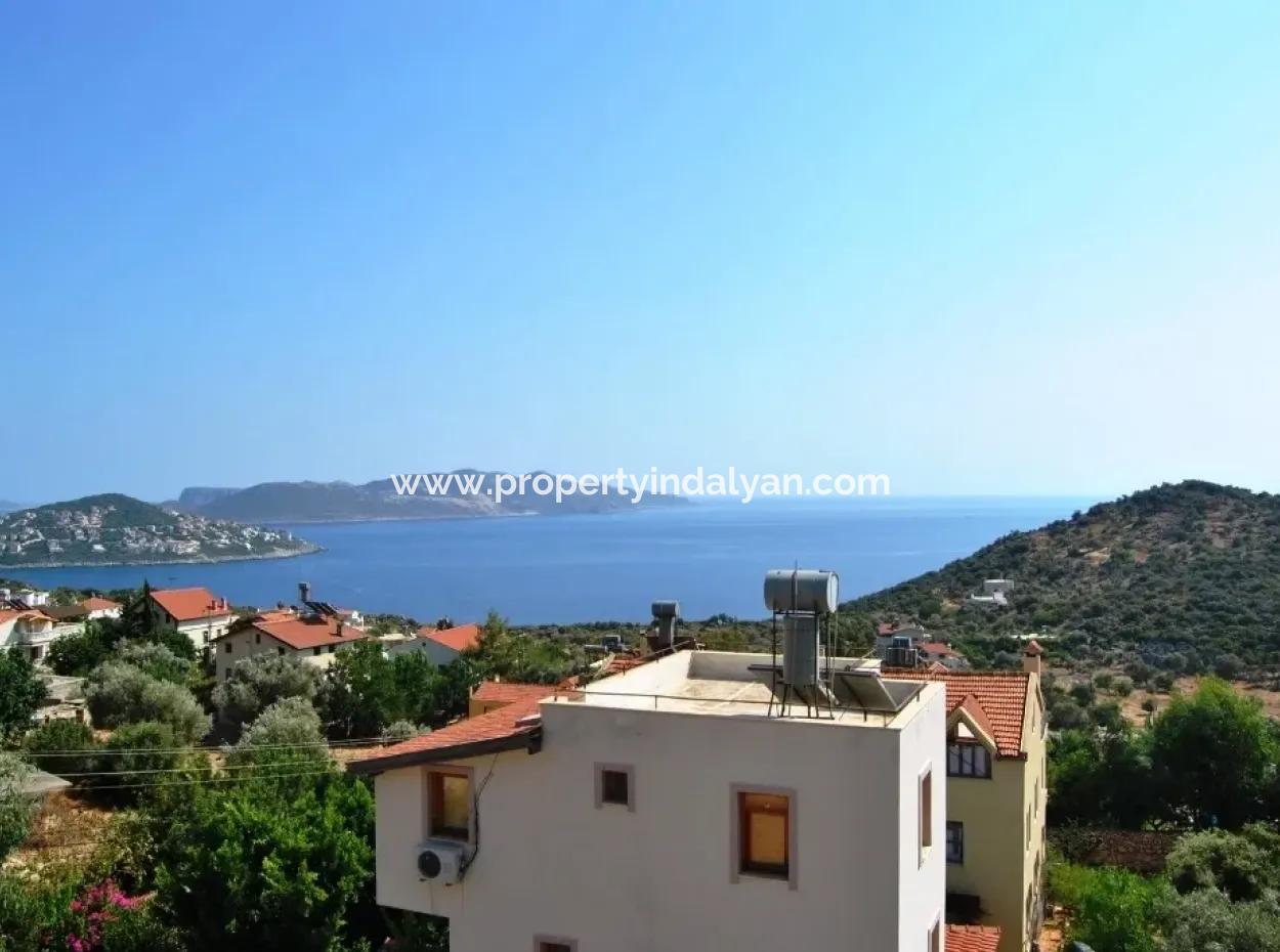 Nov 2 Storey Detached House With Sea Views For Sale In Antalya Gokceoren