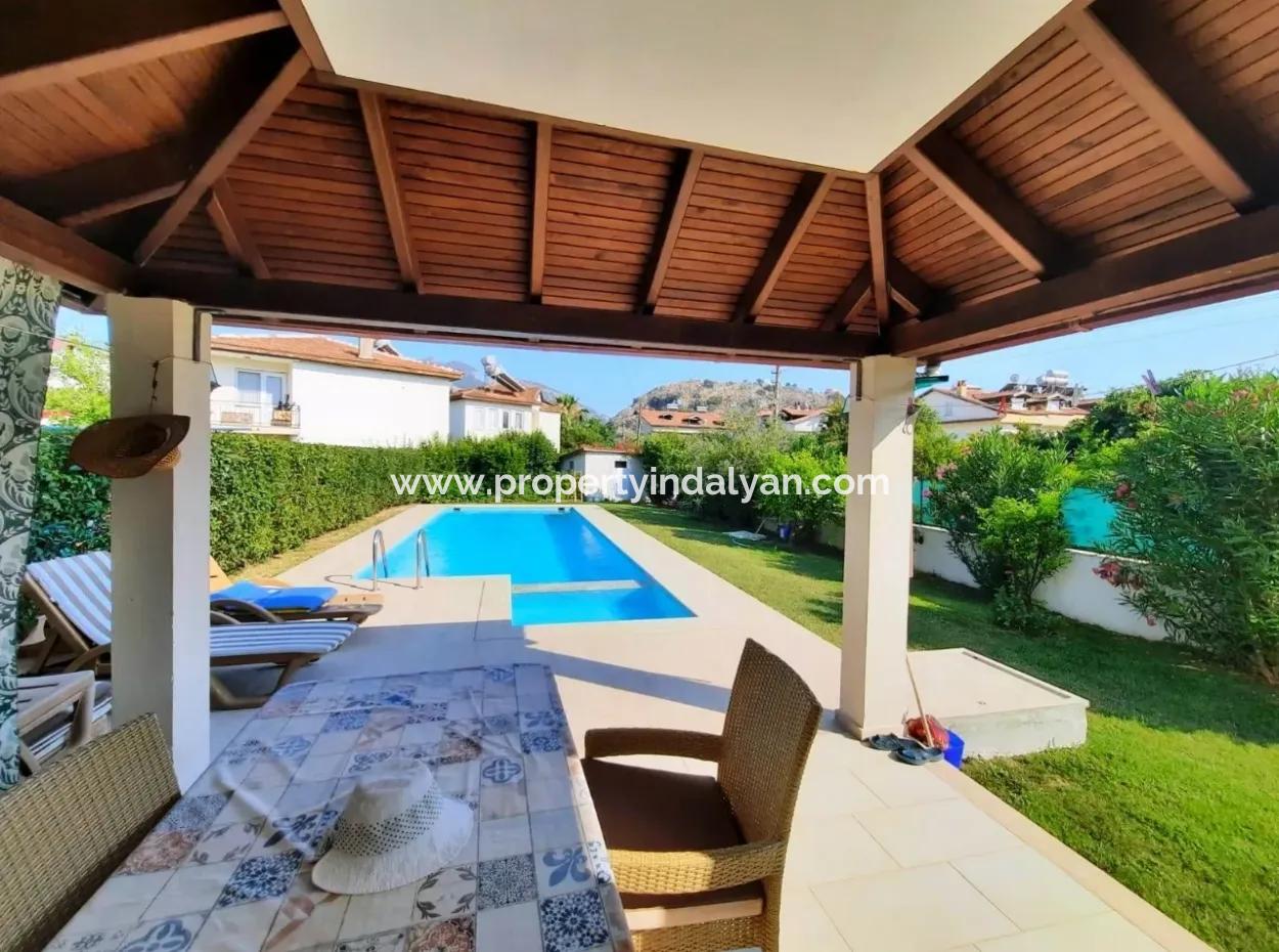 Luxury Villa With Swimming Pool For Sale In Ortaca Dalyan