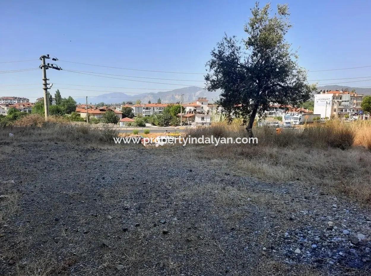 Zero-Zoning Land For Sale On The Main Road In Ortaca