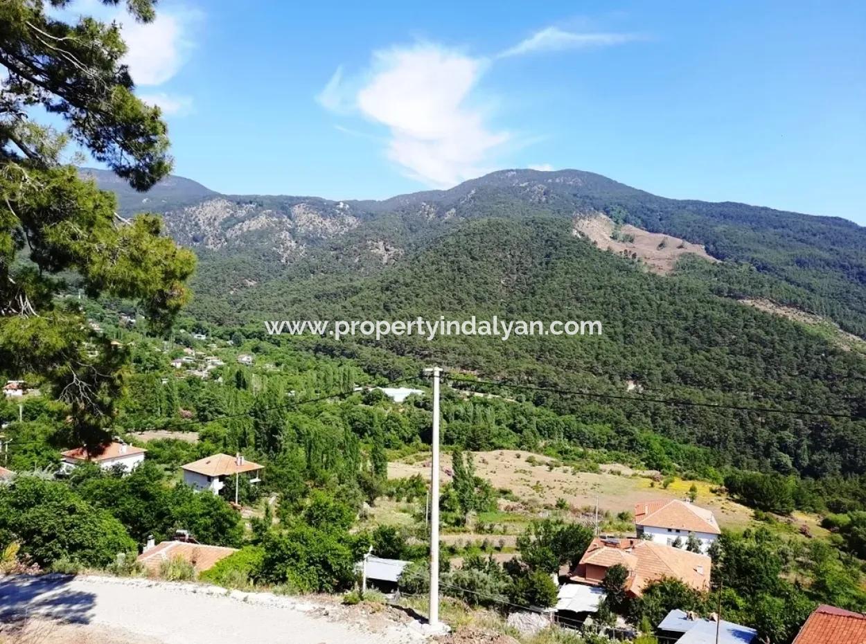 Köycegiz Yayla, Agla Village For Sale Detached Land Suitable For Investment With Lake View