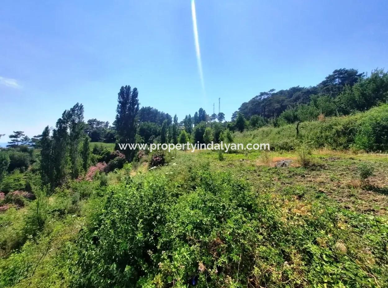 Köycegiz Yayla, Agla Village For Sale Detached Land Suitable For Investment With Lake View