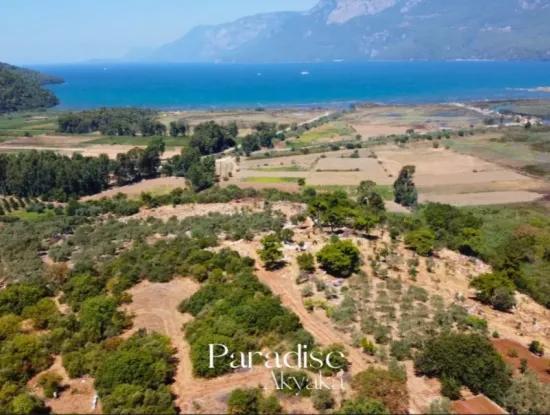 Ula Gökçede 600 M2 Cooperative Share With Sea View For Sale