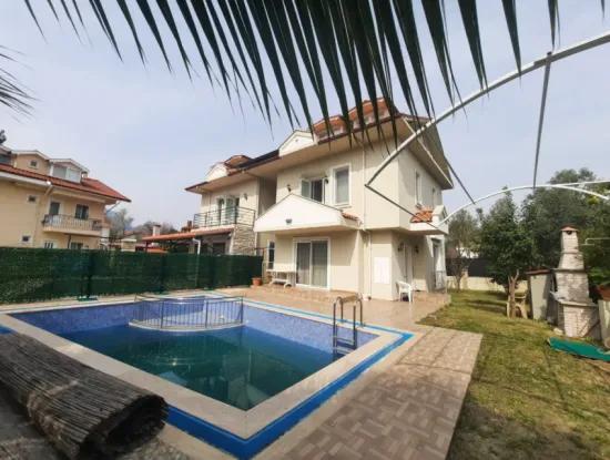 Ortaca Dalyanda 3 1 Detached Pool Furnished Villa For Rent