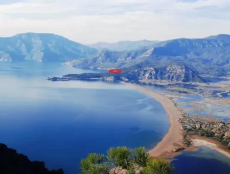 The Right To Use The 3740 M2 2B Land With Sea View In Köyceğiz Çandır Will Be Transferred
