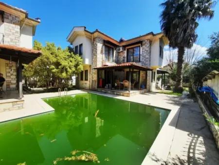 2 Duplex Villas Furnished In Mugla Dalyan Center For Annual Rent