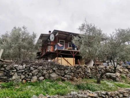 Detached Village House In Nature For Sale In Fethiye Gocek Taşbasi