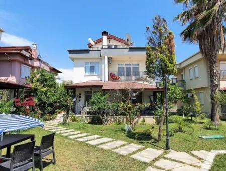 Well-Maintained 4 1 Triplex For Sale On Mugla Dalaman Swimming Pool Site