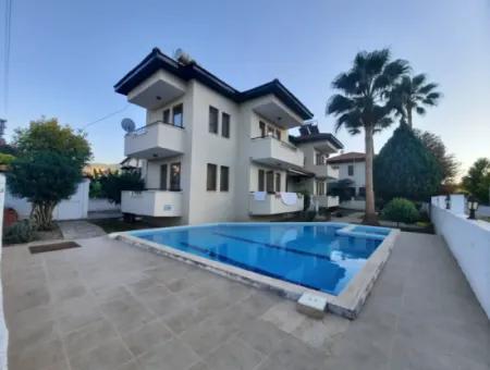 Mugla Ortaca Dalyan Swimming Pool Furnished 1+ 1 Apartment For Rent