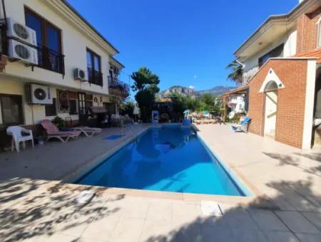 Mugla Ortaca Dalyan 2+ 1 Ground Floor Apartments With Swimming Pool For Rent
