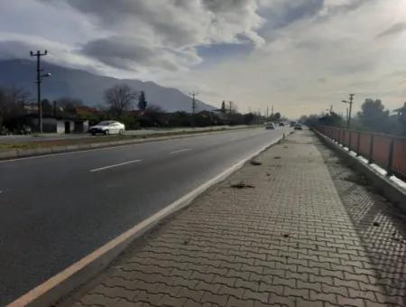Zero Commercial Zoning Land For Sale On The Highway In Köyceğiz Toparlar