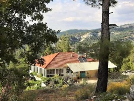 Land With 2 Houses In Denizli Çameli Ericek For Sale