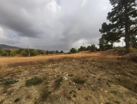 6 230 M2 Detached Land For Sale Or Exchange On The Old Acıpayam Road In Çameli Cumanda