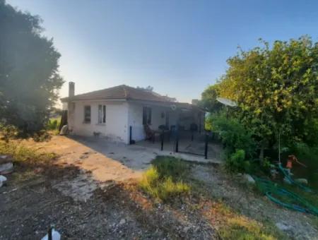 Village House On 1 360 M2 Treasury Land In Dalaman Is For Sale Or Bartered With A Car