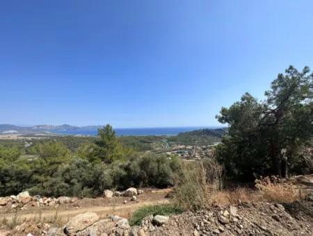 1000 M2 Land With Unbridgeable Sea View In Sarıgermede For Sale