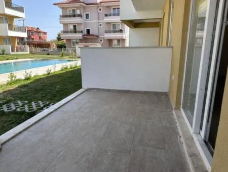 Ortaca Da 2 1 Swimming Pool Zero Garden Floor Apartment For Sale