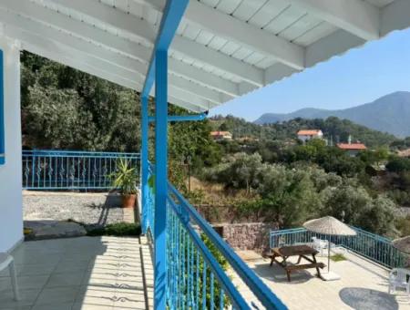 4 1 Sea View Detached Furnished Villa For Sale In Muğla Dalyan Gökbel