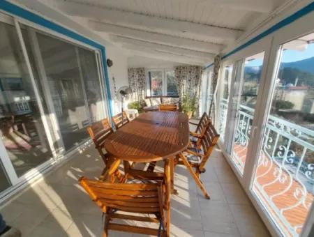 Muğla Dalyan Gökbelde Sea View Detached Furnished Villa For Rent