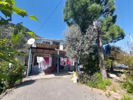 Mugla Ortaca Mergenli 2-Storey Garden House For Sale