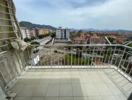 Spacious 2 1 Apartment With Central Heating In Ortaca Central Location Is For Sale.