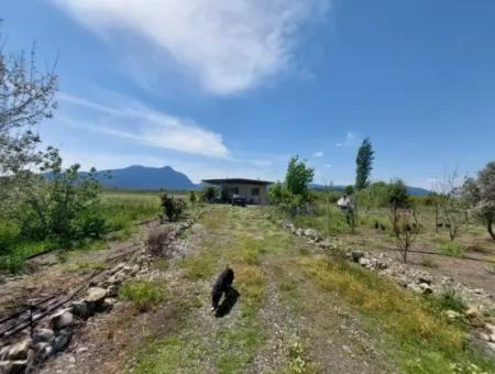 Detached House And Land For Sale In Muğla Ortaca Tepearası