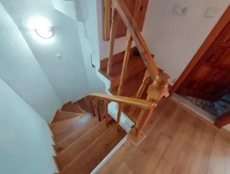 On A 1.000 M2 Plot In Muğla Okçular, 200 M2, 4 1 Furnished Duplex For Rent