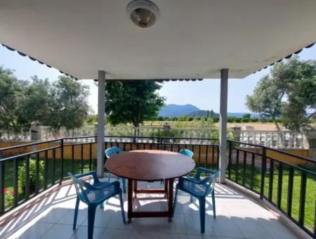 On A 1.000 M2 Plot In Muğla Okçular, 200 M2, 4 1 Furnished Duplex For Rent