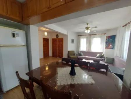 On A 1.000 M2 Plot In Muğla Okçular, 200 M2, 4 1 Furnished Duplex For Rent