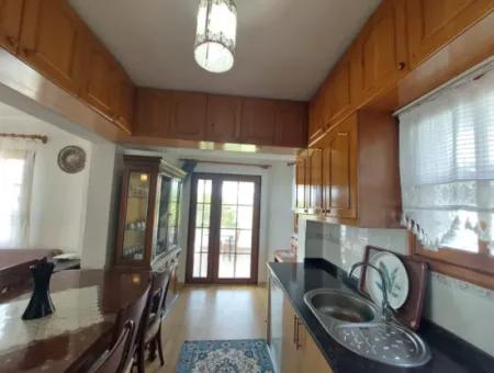 On A 1.000 M2 Plot In Muğla Okçular, 200 M2, 4 1 Furnished Duplex For Rent