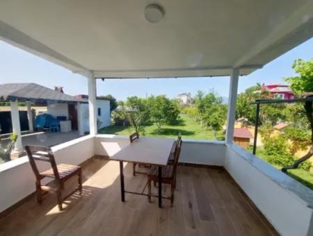 On A 1.000 M2 Plot In Muğla Okçular, 200 M2, 4 1 Furnished Duplex For Rent
