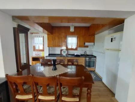 On A 1.000 M2 Plot In Muğla Okçular, 200 M2, 4 1 Furnished Duplex For Rent