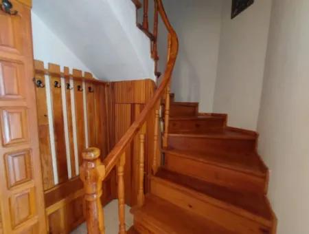 On A 1.000 M2 Plot In Muğla Okçular, 200 M2, 4 1 Furnished Duplex For Rent