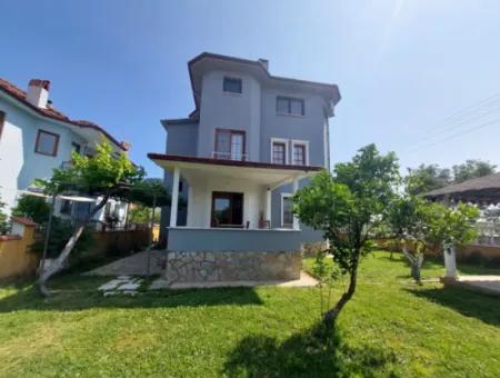 On A 1.000 M2 Plot In Muğla Okçular, 200 M2, 4 1 Furnished Duplex For Rent