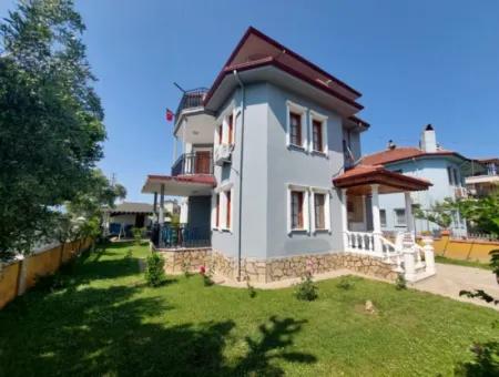 On A 1.000 M2 Plot In Muğla Okçular, 200 M2, 4 1 Furnished Duplex For Rent