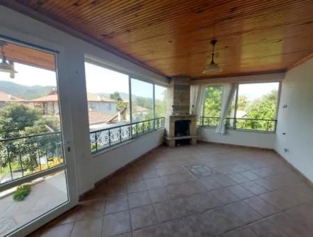 Detached Building With 2 Independent Apartments On 480 M² Land In Ortaca Kemaliye For Sale