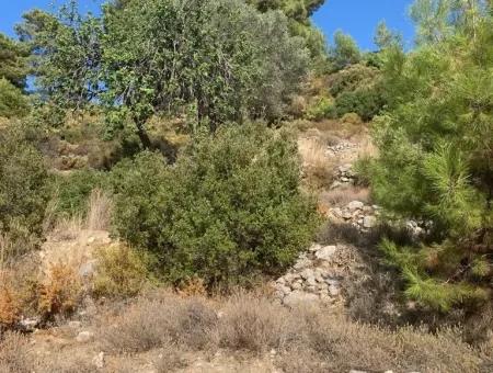 Tourism Zoned Land For Sale In Fethiye With Sea View Faralya