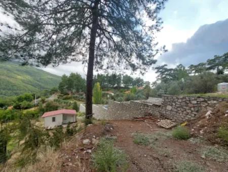 Muğla Köyceğiz Ağla - 535 M2 Land And Tiny House House For Sale In The Plateau