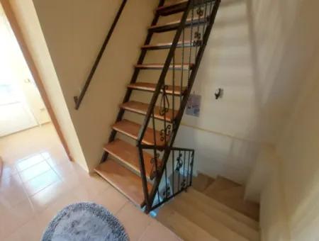 2 1 Unfurnished Duplex With Swimming Pool In Muğla Dalyan For Sale