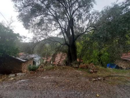 Village House With Title Deed For Sale In Nature In Muğla Fethiye İnlice